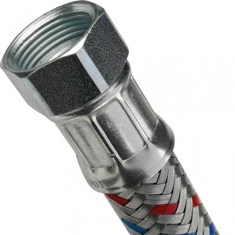 Гибкая подводка для воды ВР 3/4 х ВР 3/4 STOUT - 400 мм SHF0304182020 - Вид №1