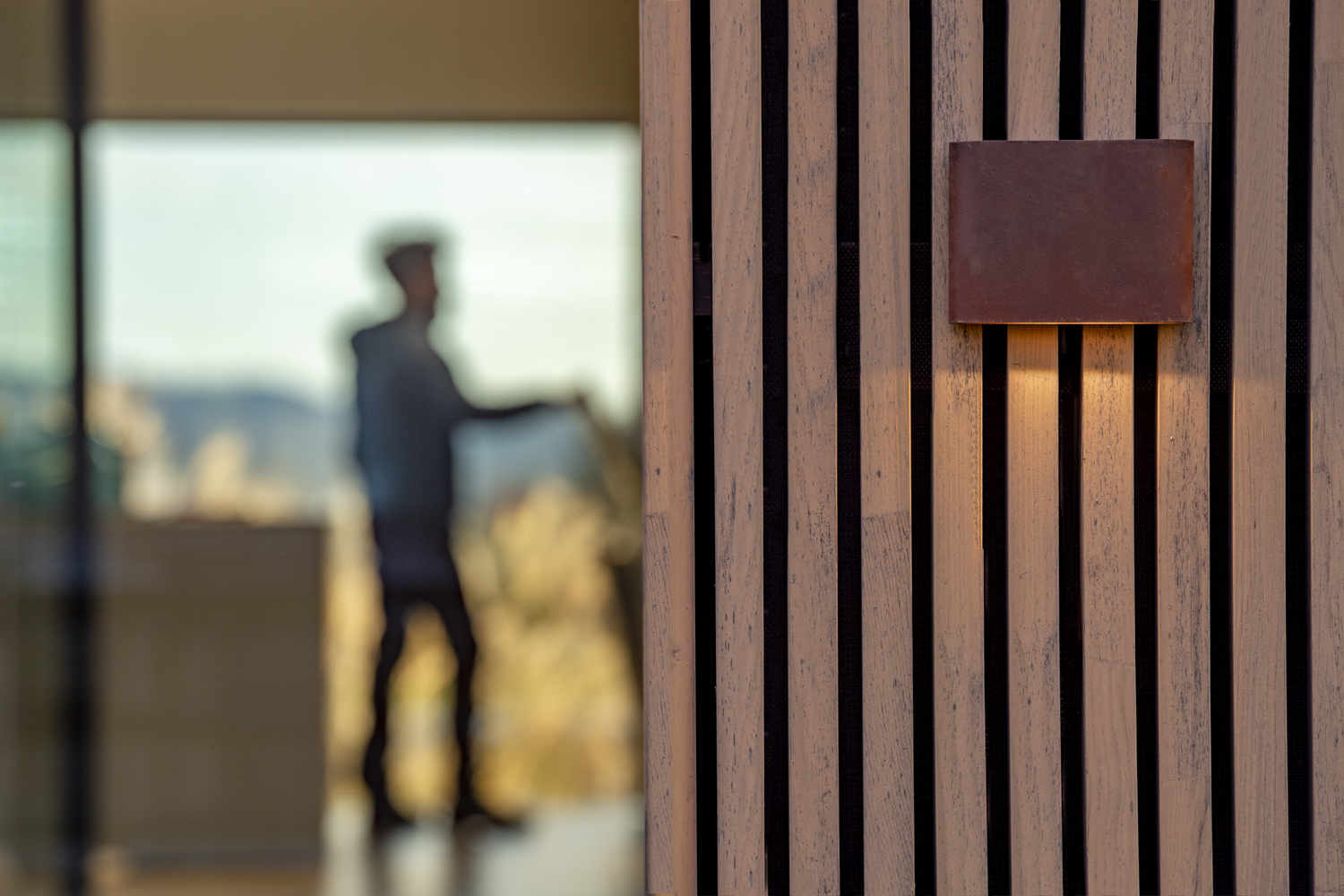 9404711 Настольный встаеваемый светильник Platek PASSO Acciaio corten  PASSO - LED 3000K 1 Opening  - Вид №9