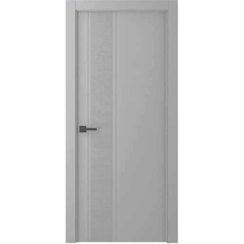 Дверь межкомнатная глухая Твинвуд1 эмаль серый 2000x600 мм BELWOODDOORS STLM-2192153