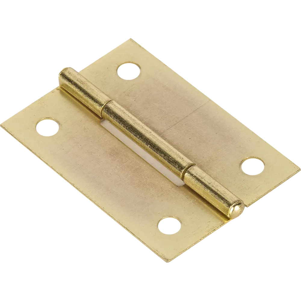 Карточная петля ЛЕВША золото 45×30 мм для мебельных фасадов 14277465 STLM-0004755