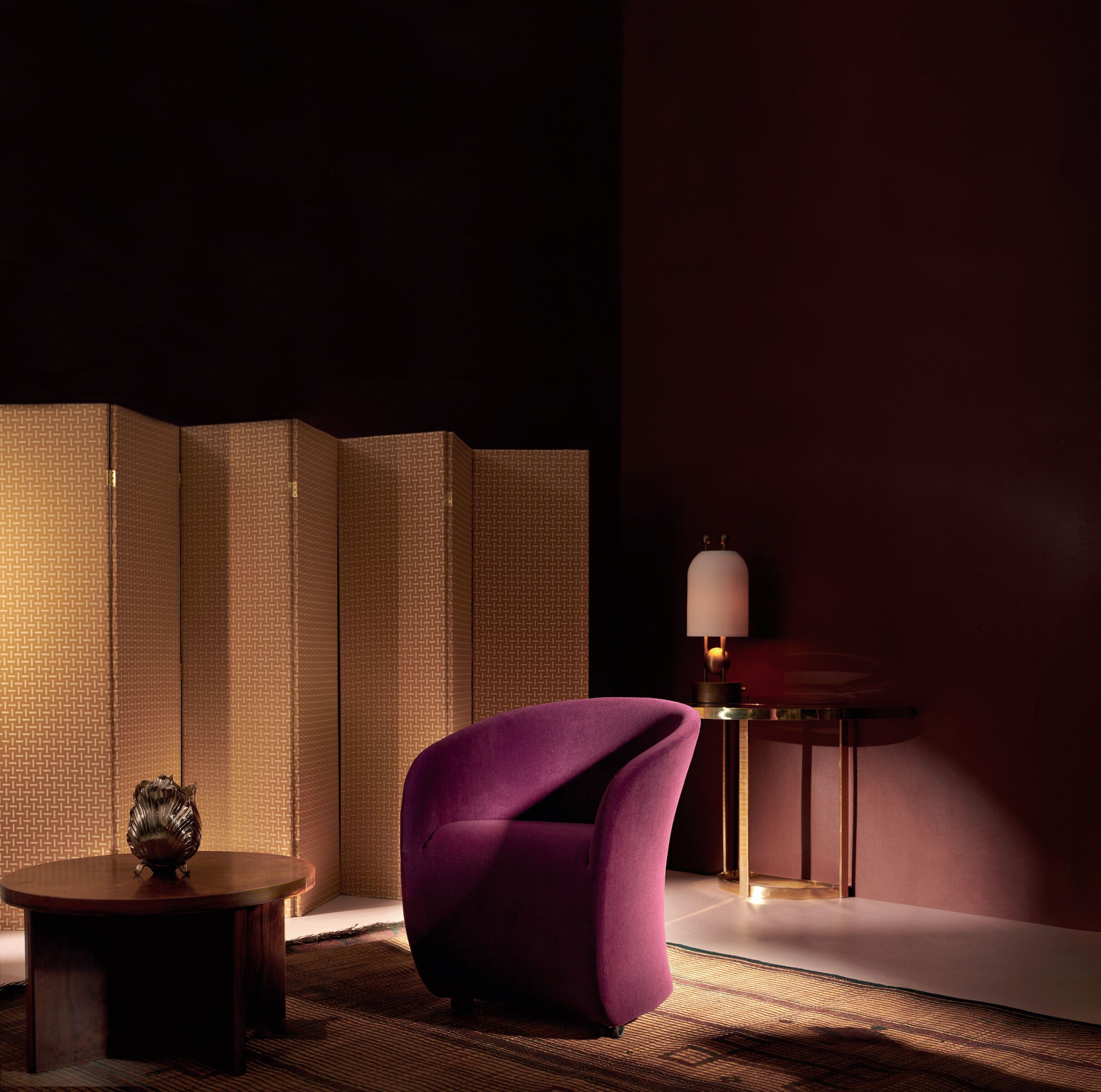 Шерстяная однотонная ткань Élitis Inlassable ARCH-00069591 - Вид №1