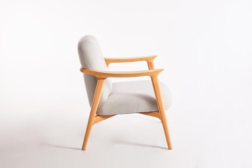 Grado Design Кресло из бука с подлокотниками Puffy Gm-a-182 - Вид №1