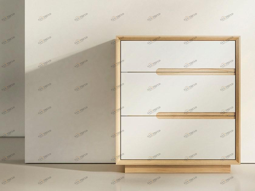 WUDA Деревянная тумбочка с ящиками Ares sun-id-1422680