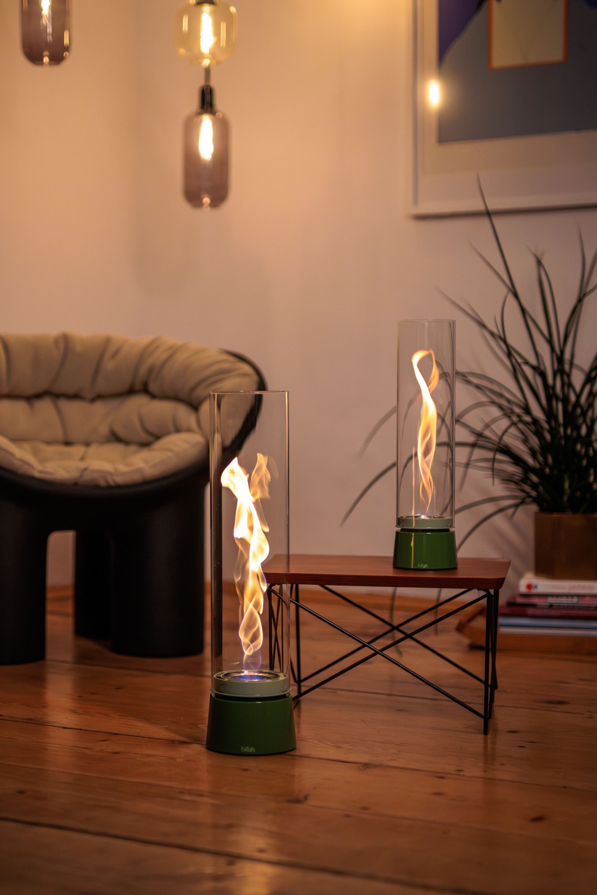 Отдельно стоящий камин из боросиликатного стекла на биоэтаноле höfats Spin ARCH-00112269 - Вид №3