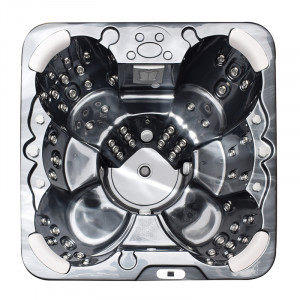 20081885 Спа Викен Черный / Серый, Включая Крышку Дополнительной Толщины Westerbergs