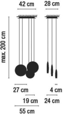 Vibia Светодиодная подвесная лампа Cosmos sun-id-1383369 - Вид №12