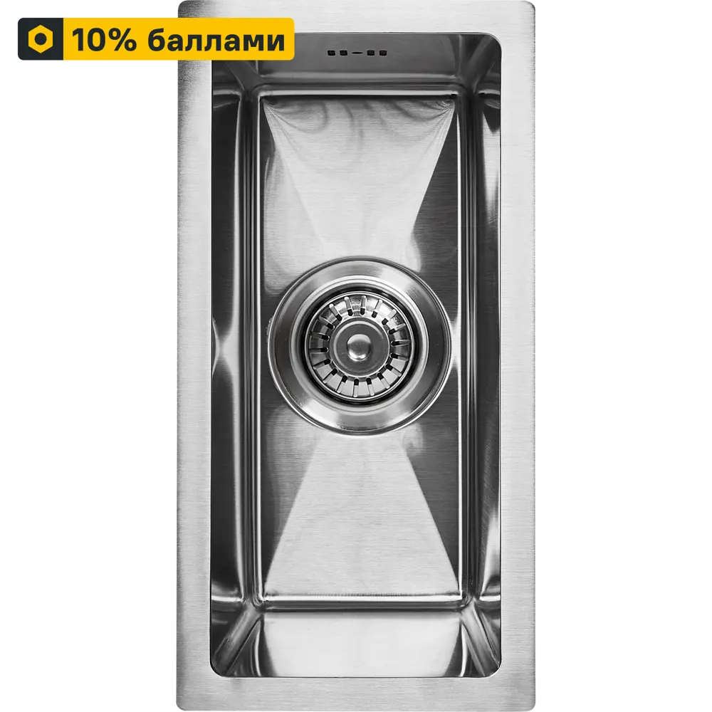 Кухонная мойка DELINIA М9S — стильная врезная модель 20×40 см 89337712