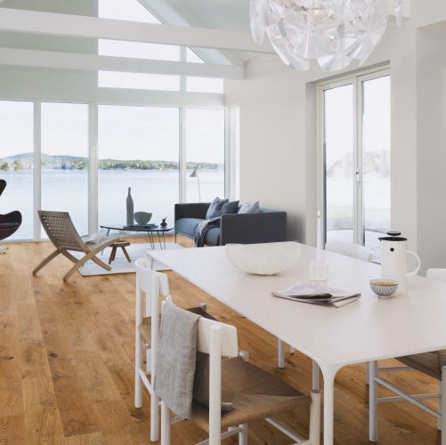 Массивная доска Boen Solid Plank Historical 162 Live Natural Дуб Натур (Гладкая) 800-2220х162 мм EHCBVKWD - Вид №9