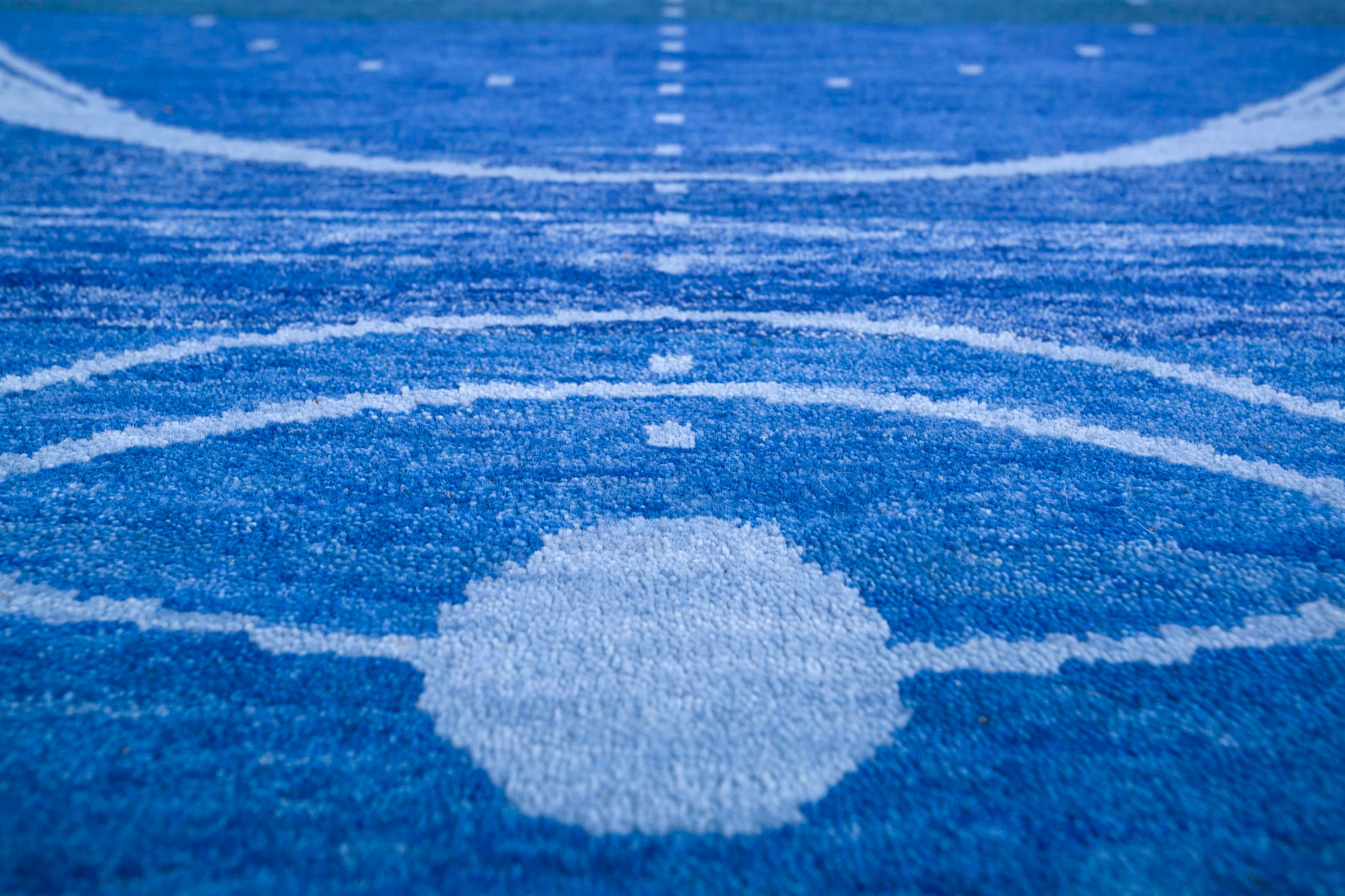 Овальный ковер ручной работы с рисунком из шерсти Jaipur Rugs Brahmaand-A Cosmic Affair ARCH-00094990 - Вид №2