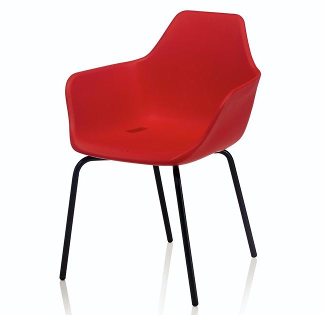 ALMA DESIGN Штабелируемый полиэтиленовый стул с подлокотниками Y chair 2090 - Вид №4