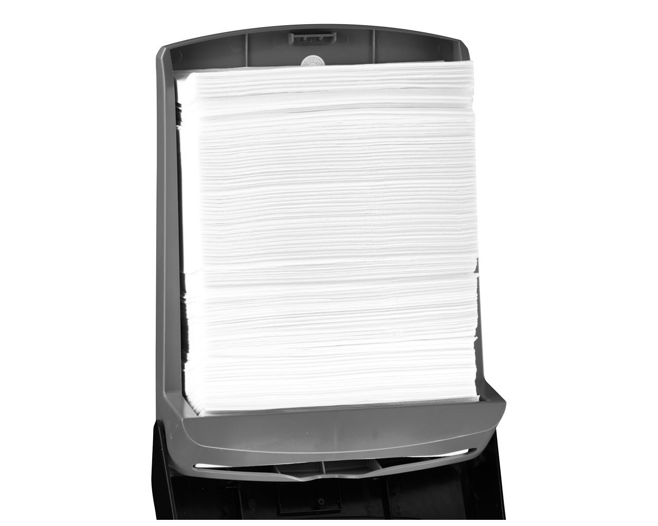 AEC101 ONE SLIM складной полотенцедержатель, АБС-пластик, черный Merida  - Вид №4