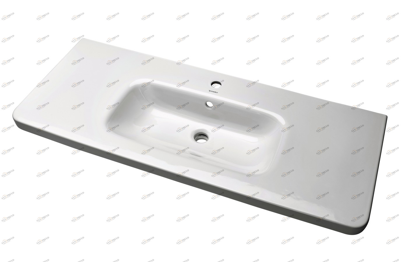 05873 Подвесная раковина настенная прямоугольная DREJA Durastyle белая