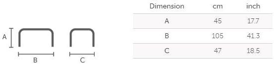 Midj Садовая скамейка из стали с подлокотниками Ola sun-id-1378950 - Вид №3