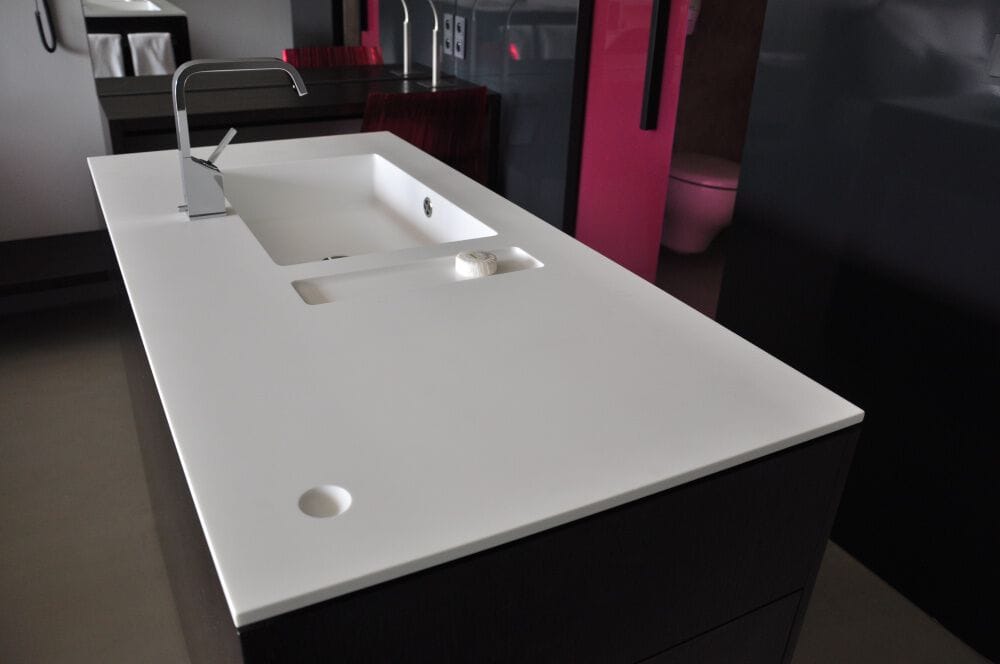 Столешница для умывальника в HIMACS AMOSDESIGN MIURA ARCH-00119096 - Вид №2