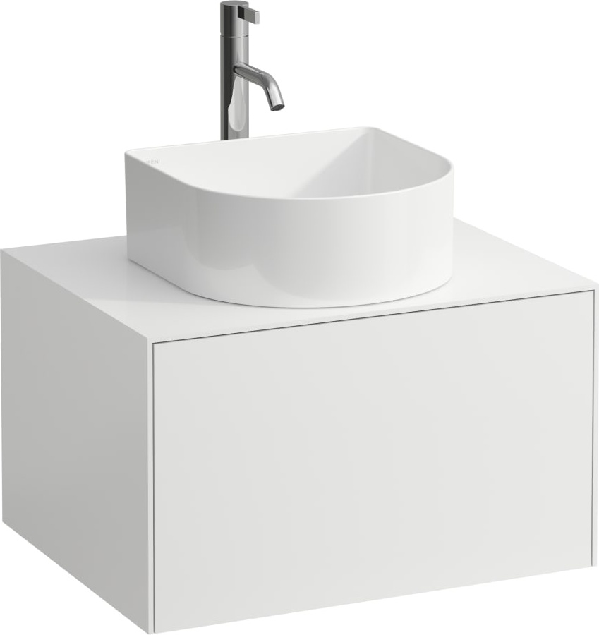 H4054050341431 Шкафчик, 1 ящик, совместим с раковиной-чашей 812340, 812341, 812342, 812343, с отверстием в центре, с отверстием под смеситель LAUFEN PRO - Вид №6