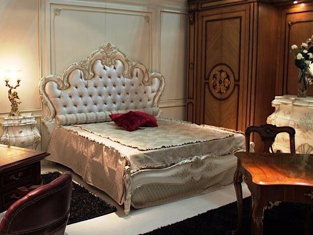 Arvestyle Двуспальная кровать из ткани с тафтинговым изголовьем Marie claire Br-2051 - Вид №2