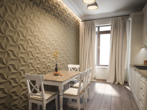 Трехмерное гипсовое покрытие