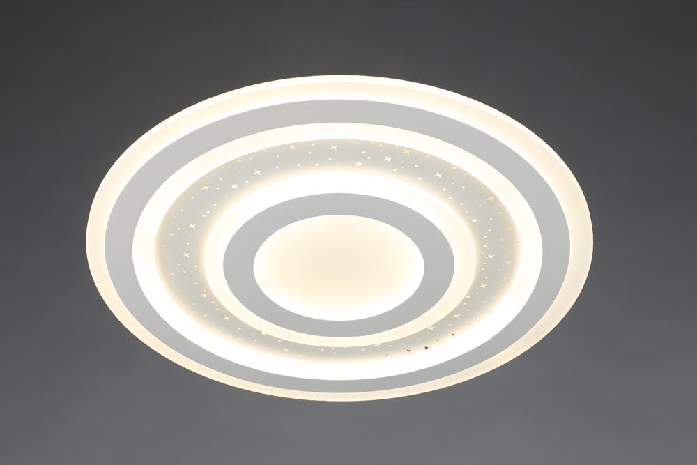 Потолочный светодиодный светильник с пультом ДУ Omnilux Furlo OML-05907-80 OMNILUX FURLO 204259 Белый  - Вид №2