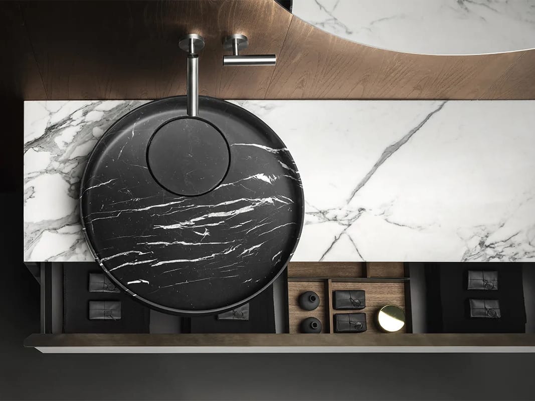 Мраморная круглая столешница Falper эксцентричный ARCH-00074038 - Вид №4