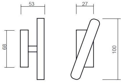 Pasini Оконная ручка из латуни Mistral 3083 - Вид №1
