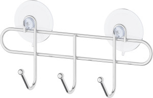 GHI 101 Планка с 3-мя крючками для крепления на вакуумных присосках 20,5 cm SORCOSA Deco