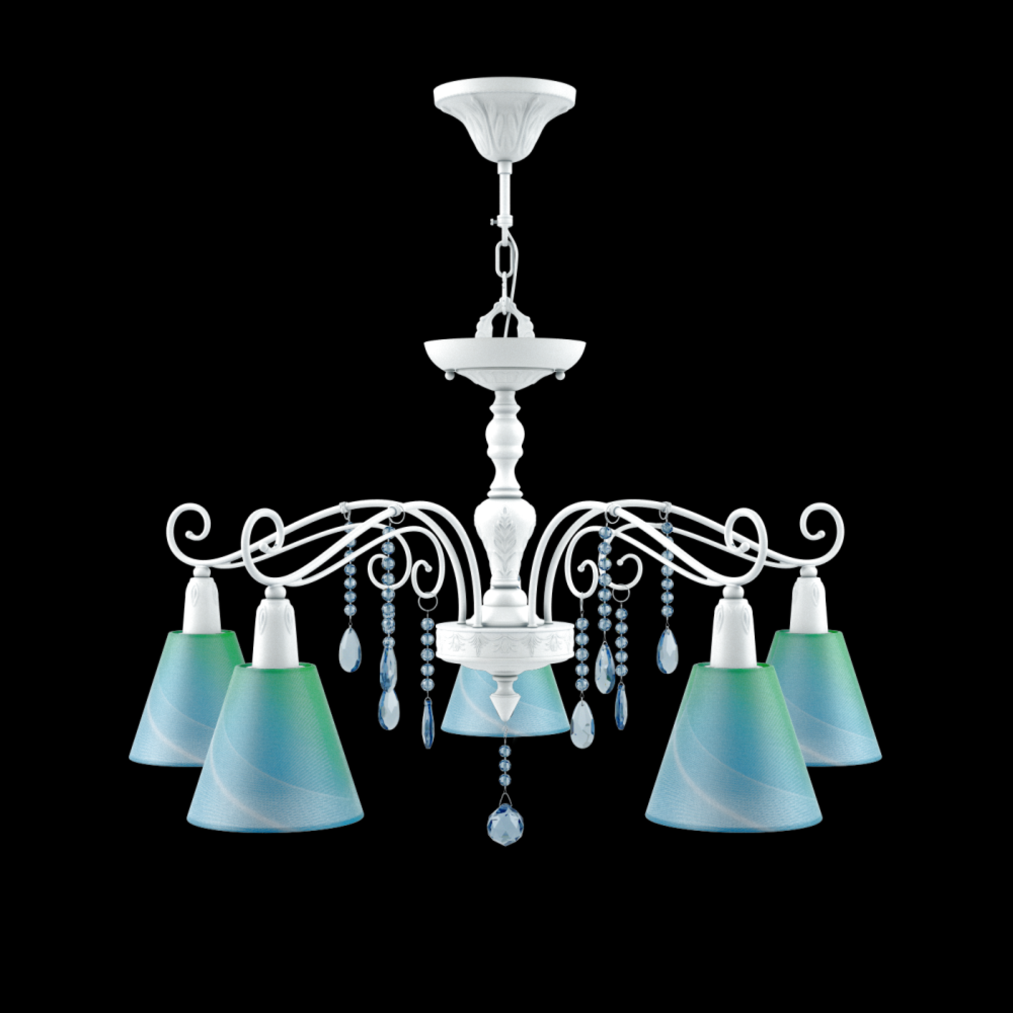 E4-05-WM-LMP-O-18-CRL-E4-05-GB-DN Люстра 20 Maytoni Provence - Вид №1