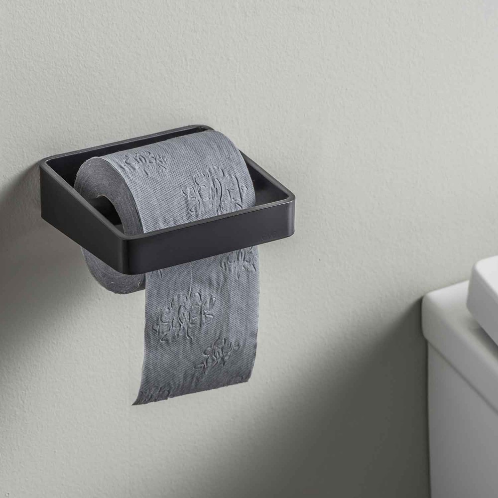 EVBR103EVER Life Design Настенный ходлер для рулонов туалетной бумаги - Brunt Brunt Непрозрачный черный - Вид №7