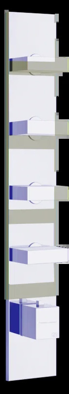 Смеситель для душа 43028 710 Gessi Inverso ЛАТУНЬ PVD