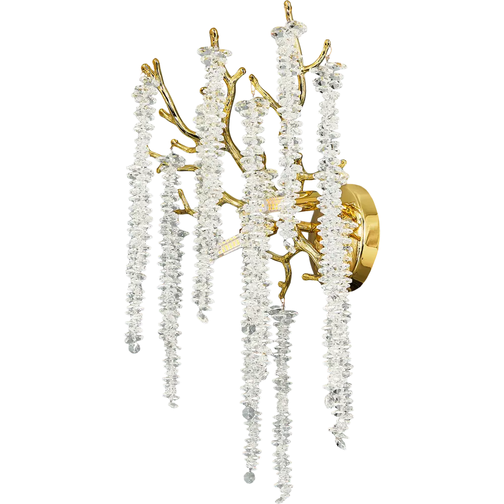 Santreyd Бра Лайма — золотистый настенный светильник с двумя плафонами 88673948 STLM-0934855 - Вид №2