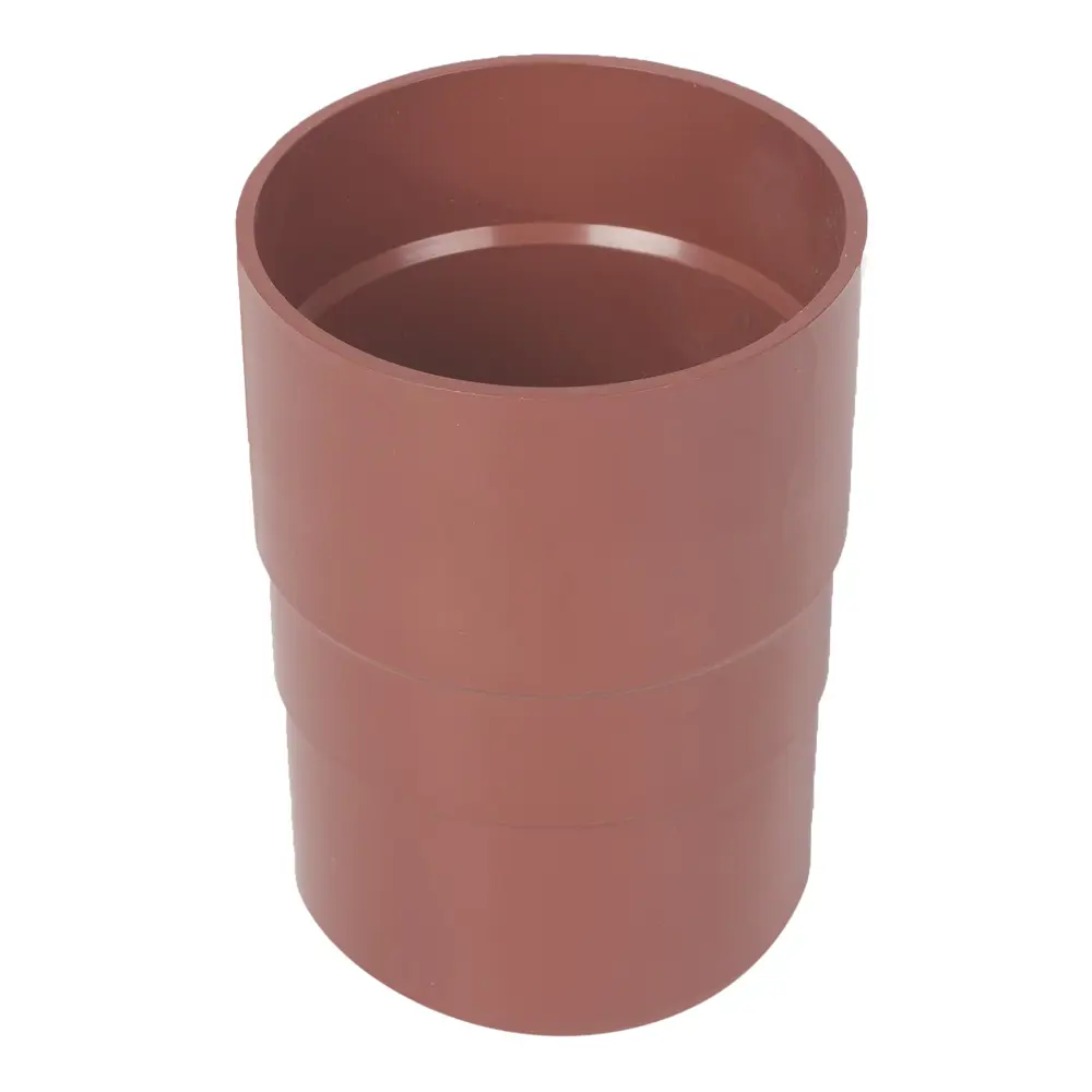 Муфта для водосточной трубы 82 мм цвет красный ТЕХНОНИКОЛЬ STLM-2048044