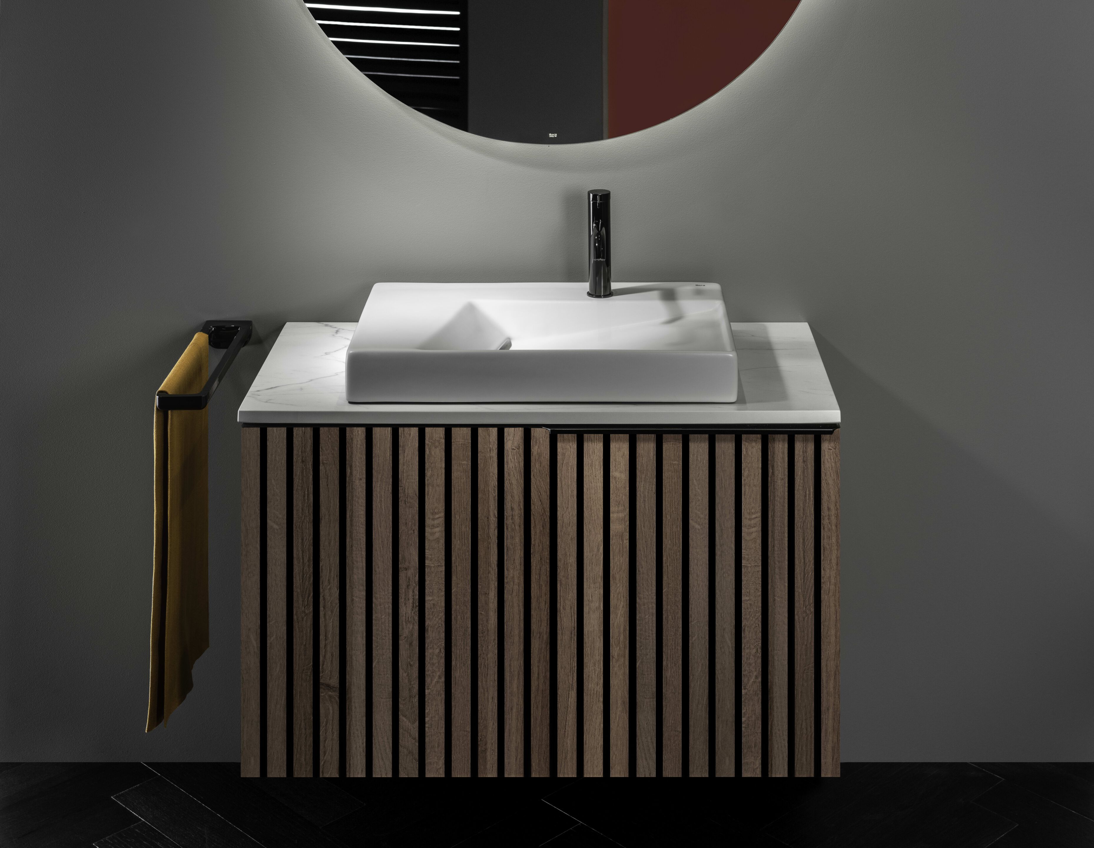 Однорычажный смеситель для раковины с автоматическим сливом Roca Ona ARCH-00132842 - Вид №11