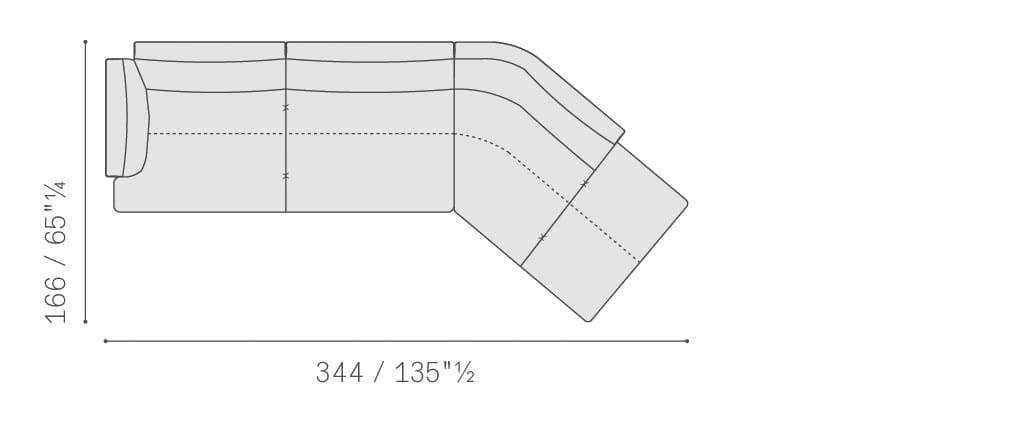 Ткань диван Poltrona Frau коллекция-диваны и кресла ARCH-00054952 - Вид №5