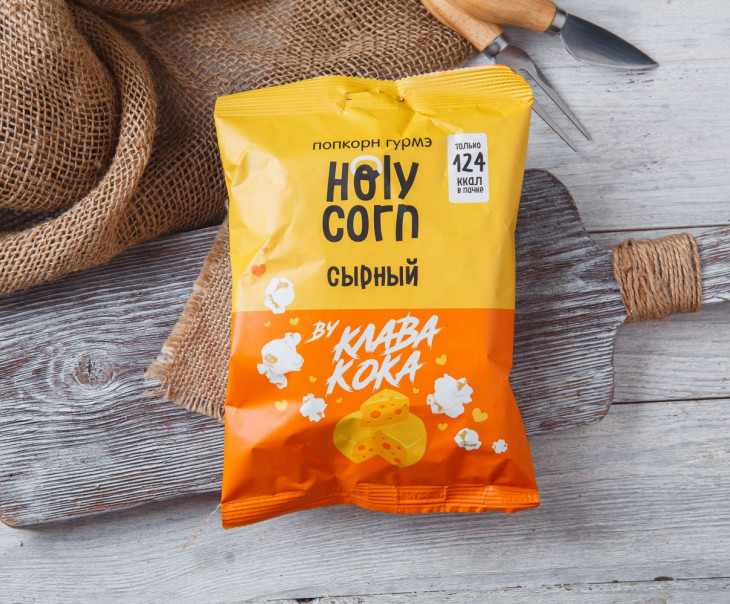 3218 Кукуруза воздушная сырная Вкусляндия 