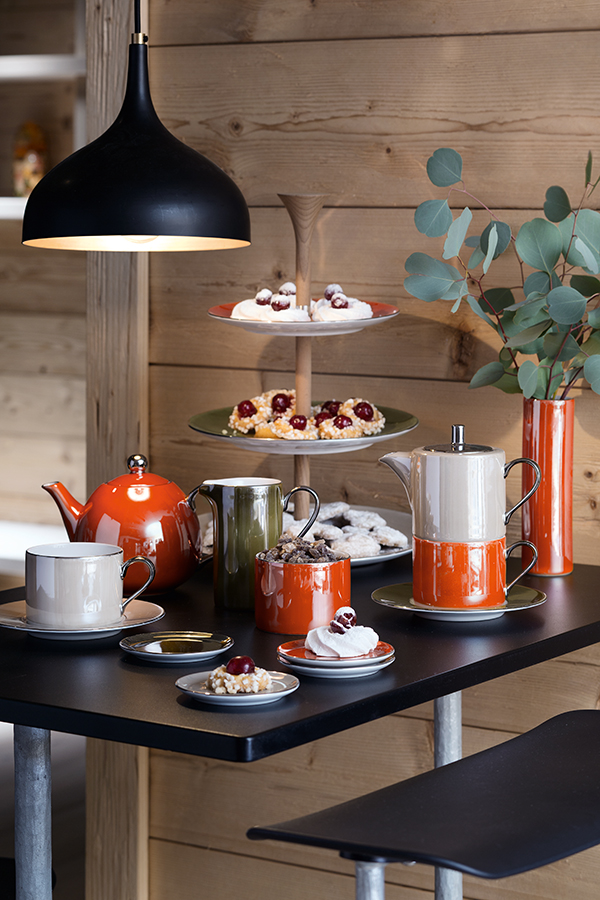 Набор из молочника 250 мл и сахарницы Polka D9 см пастель LSA International P27201384 - Вид №1