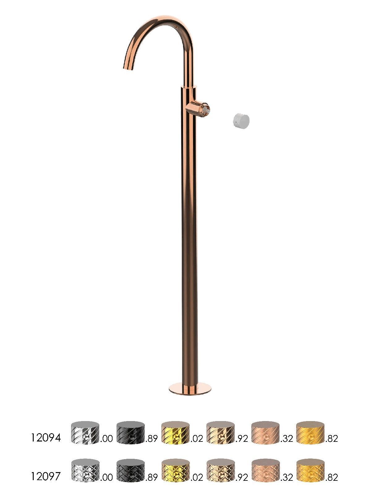 Однорычажный смеситель для раковины без стока Rubinetterie Frattini Pepe XLS ARCH-00135529 - Вид №5