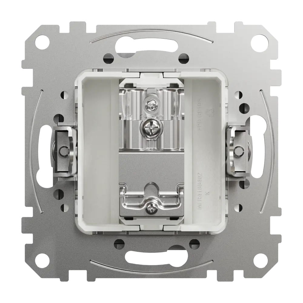 Розетка телевизионная оконечная встраиваемая Systeme Electric Sedna Design, цвет алюминий 84794304 STLM-2063065 - Вид №2