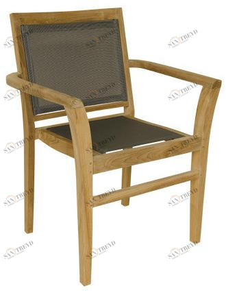 Il Giardino di Legno Садовый стул с подлокотниками Macao 342