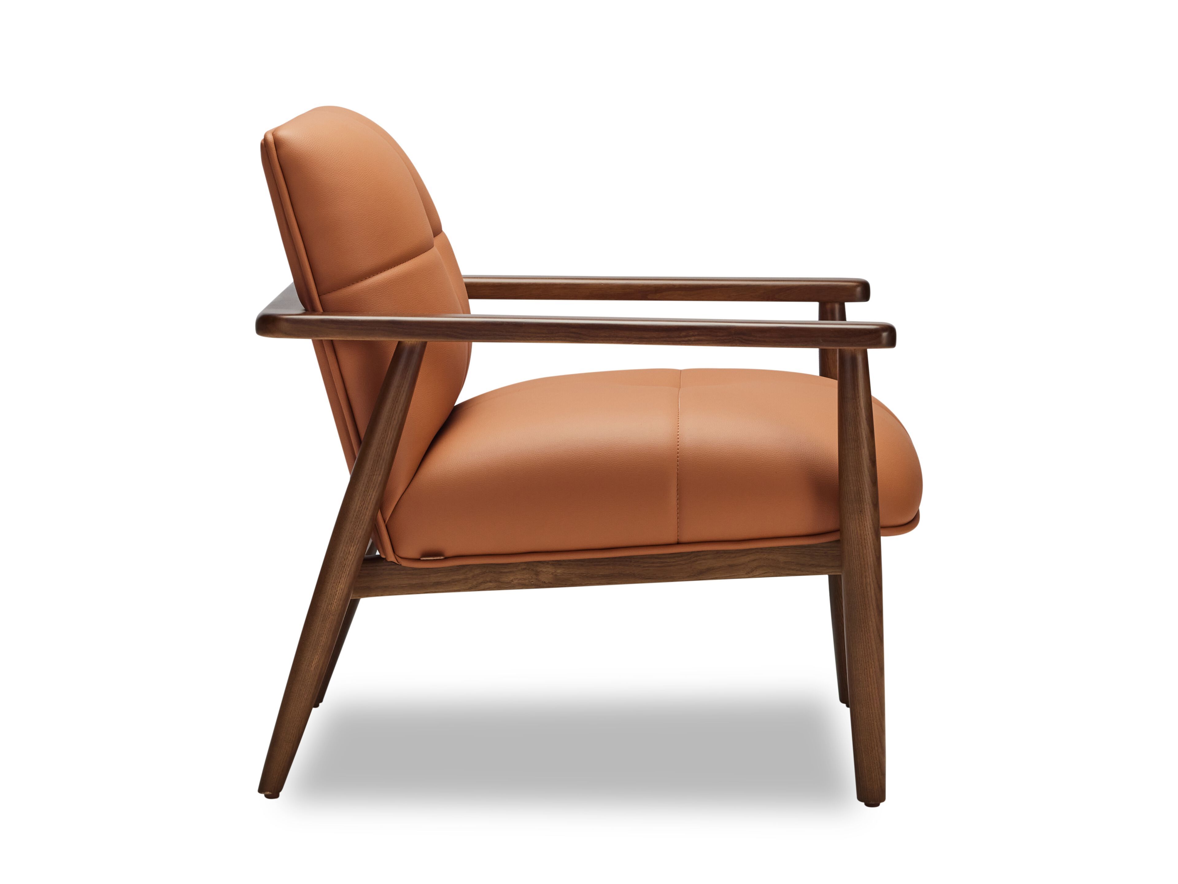 Кожаное кресло с подлокотниками Papell Design Squarez ARCH-00125869 - Вид №2