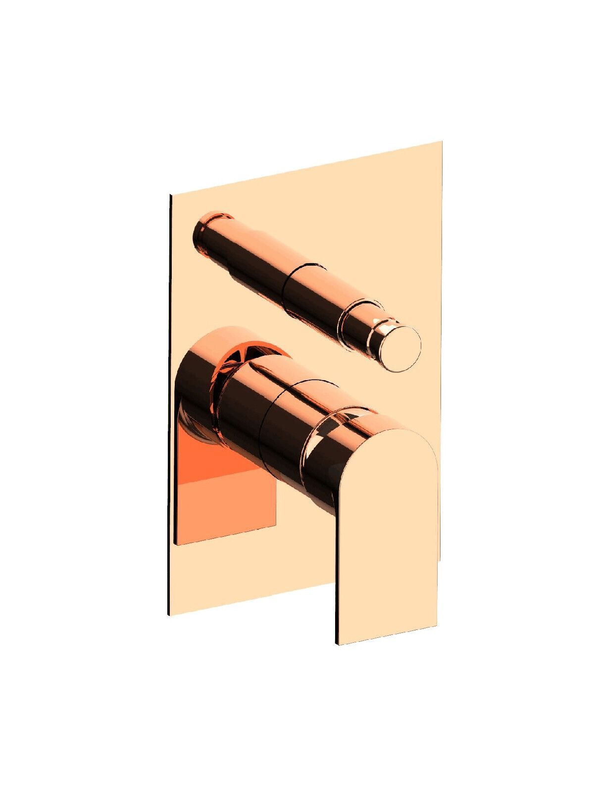 Однорычажный смеситель для душа с переключателем Rubinetterie Frattini Птолемей ARCH-00064156 - Вид №17