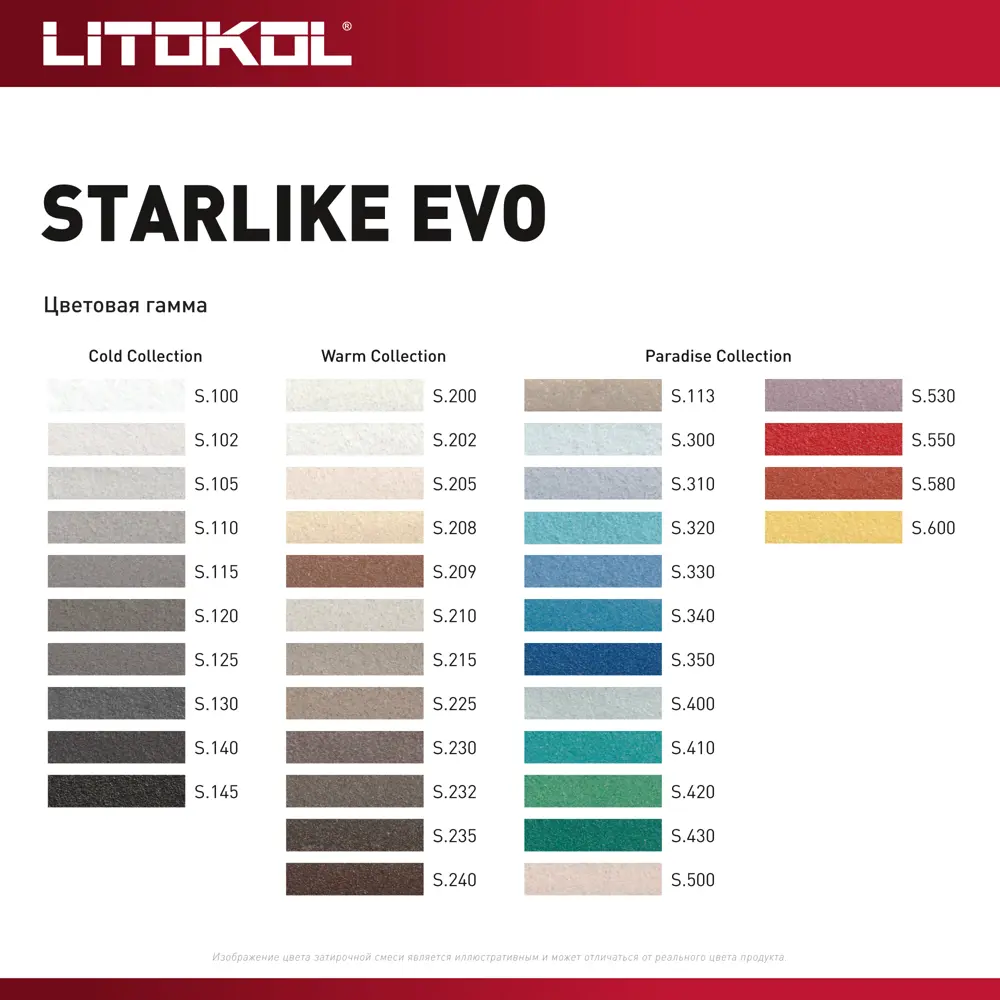 Litokol Starlike Evo - эпоксидная затирка и клей для плитки пыльно-синий 2 кг 82860204 STLM-0037260 - Вид №5