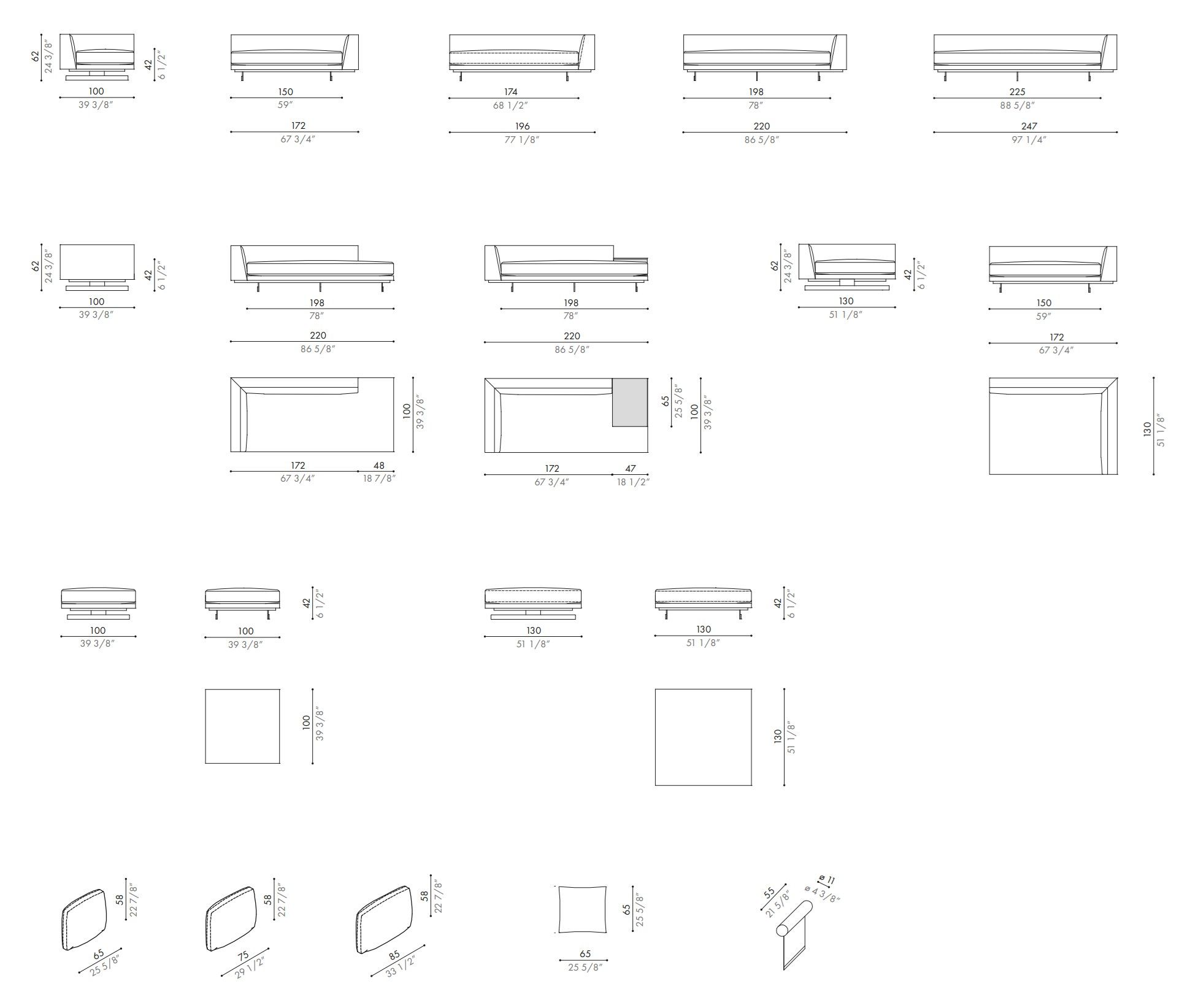 Ткань диван Désirée divani SHERIDAN ARCH-00107656 - Вид №8