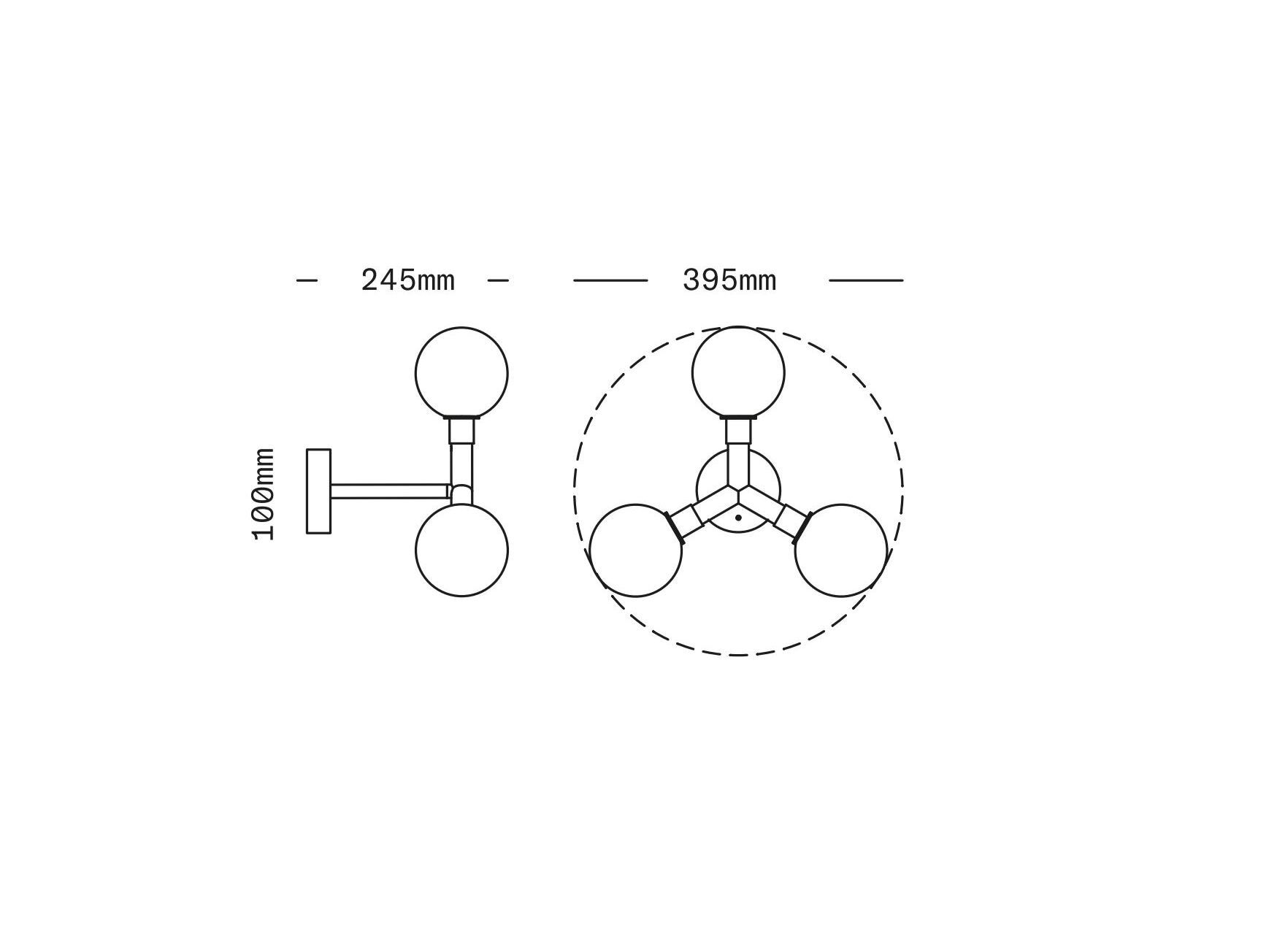 Настенный светильник / потолочный светильник из дутого стекла SkLO Stem ARCH-00031921 - Вид №7
