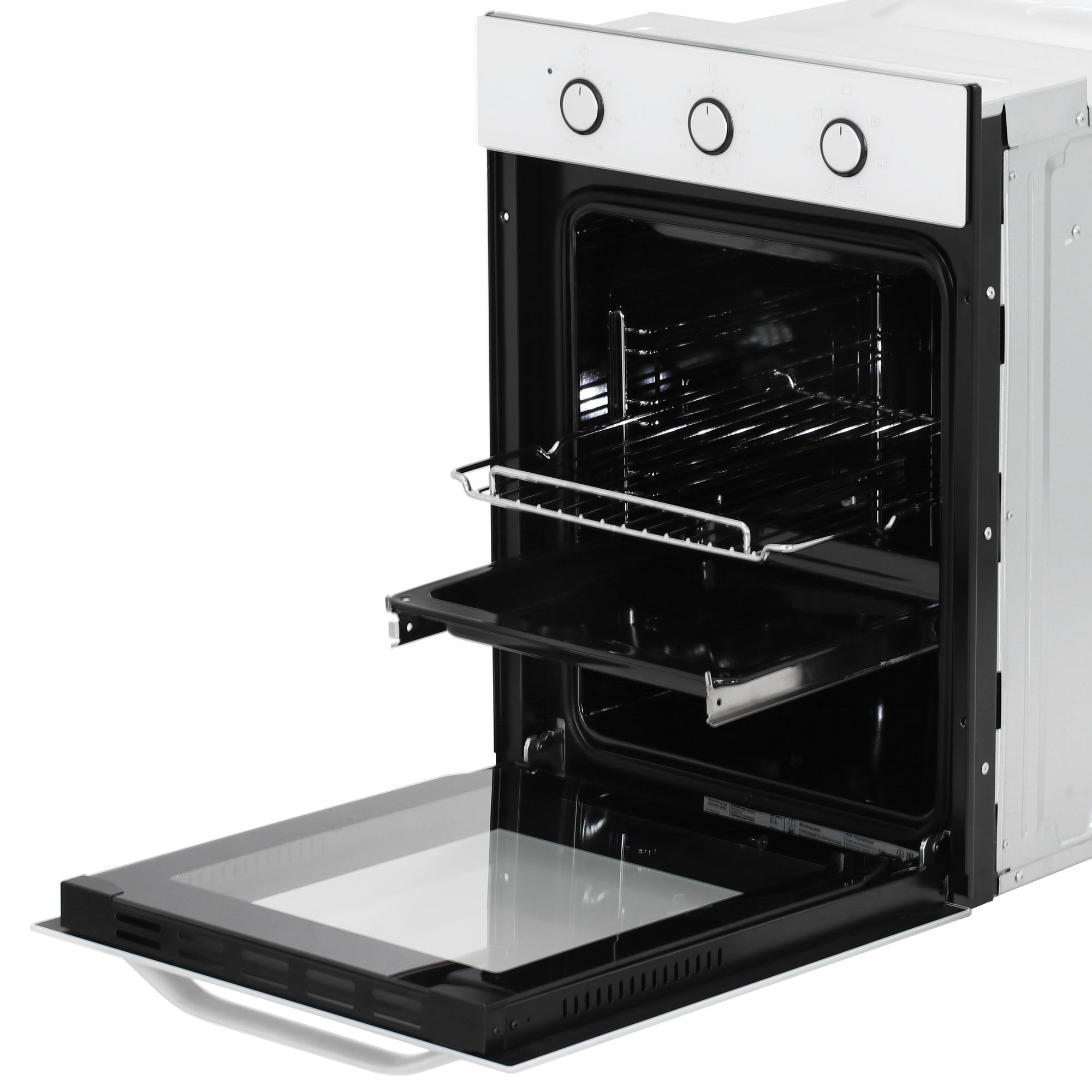 9101378 Электрический духовой шкаф DEXP 1SL45MW белый STDN-0031010 - Вид №6