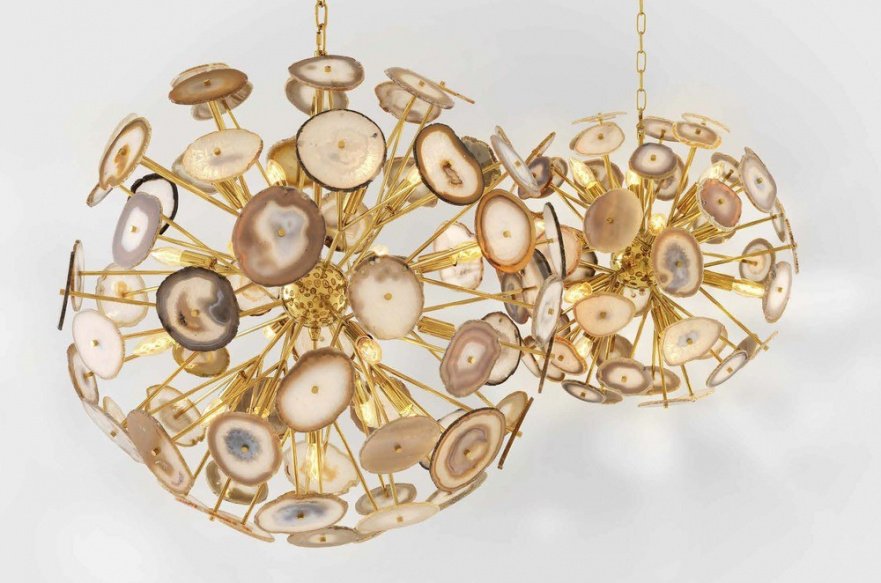 Люстра Branquinho S от Eichholtz латунь 110579 EICHHOLTZ ДИЗАЙНЕРСКИЕ, EICHHOLTZ, ШАР 061584 Латунь  - Вид №2