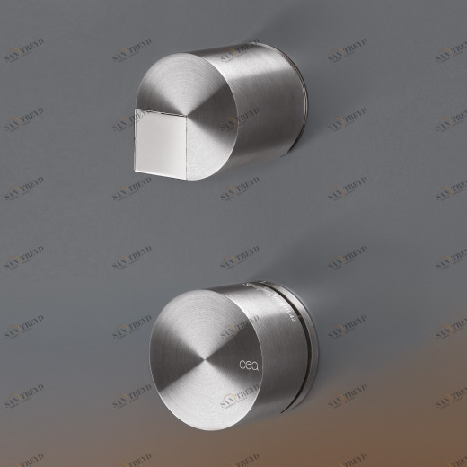 Термостатический смеситель для душа набор с запорным клапаном  DET50 CEADESIGN 