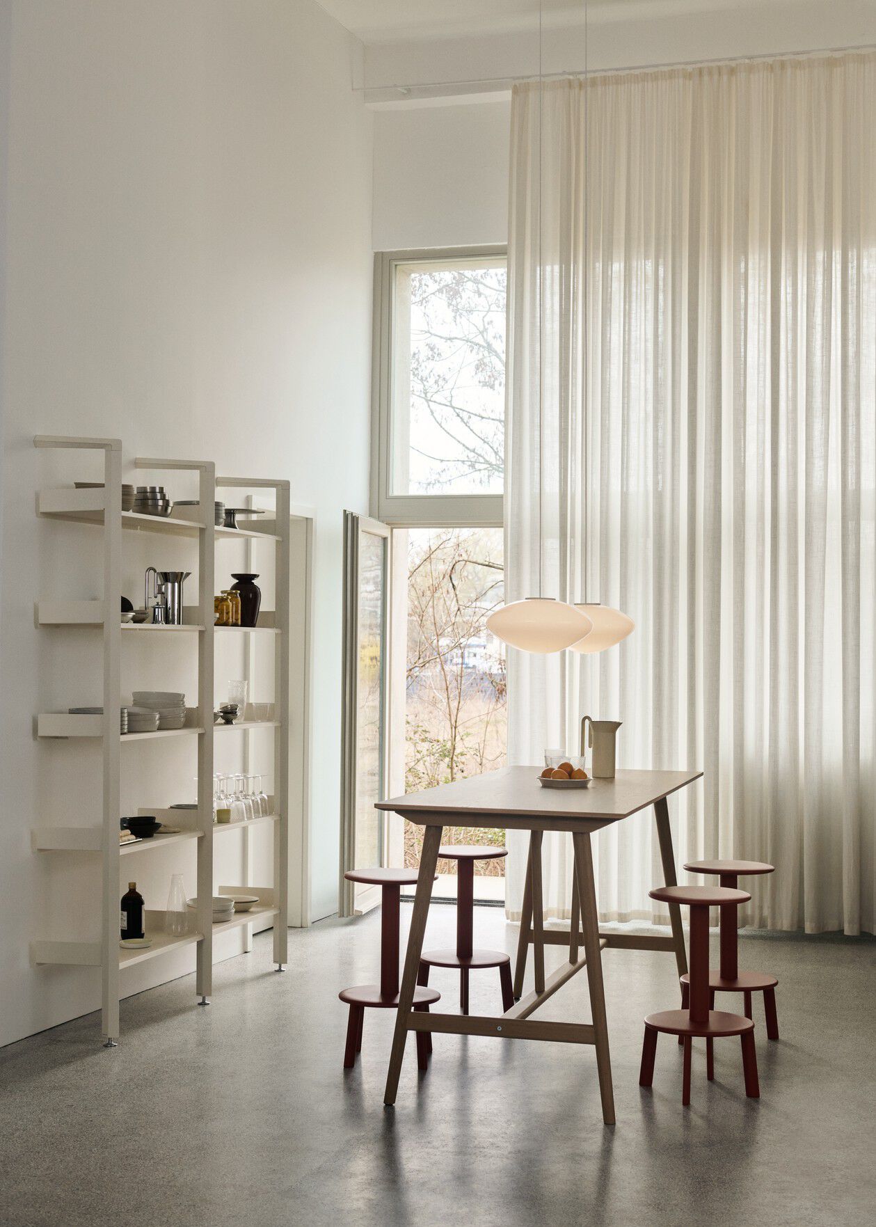 Высокий прямоугольный стол из массива дерева &Tradition In Between ARCH-00120755 - Вид №31