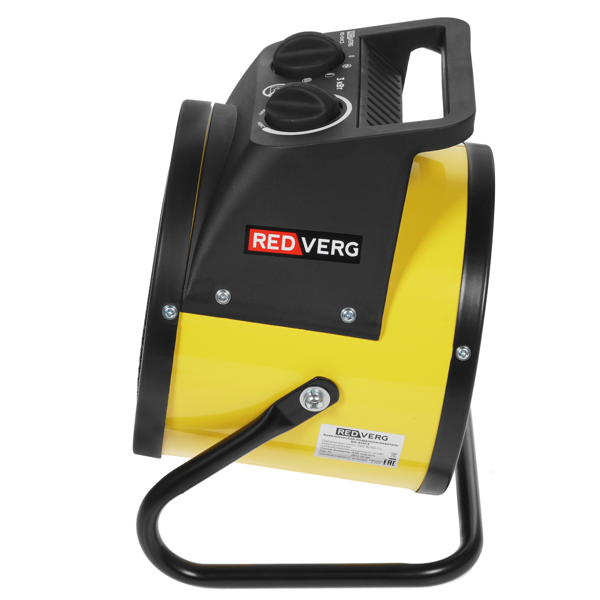 8156113 Тепловая пушка электрическая RedVerg RD-EHC3 STDN-0035236 - Вид №2