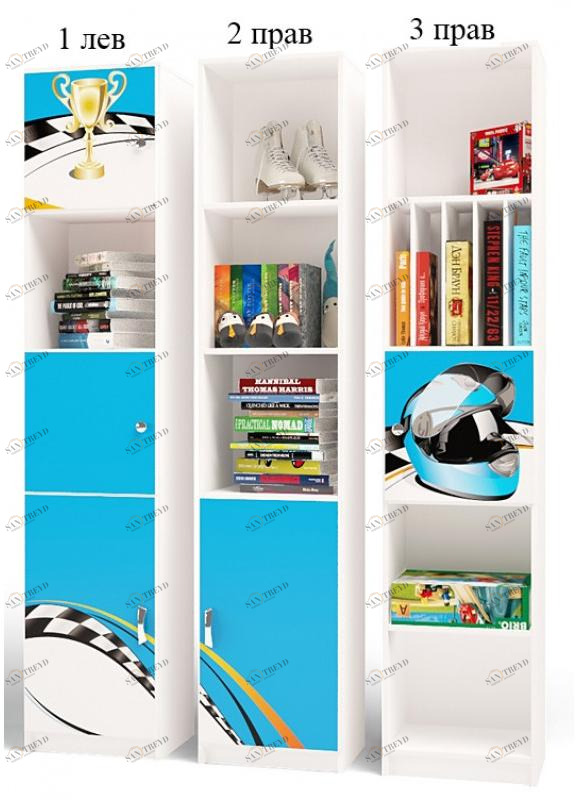 Стеллаж ABC-KING 03 La-Man голубой 4631147956132