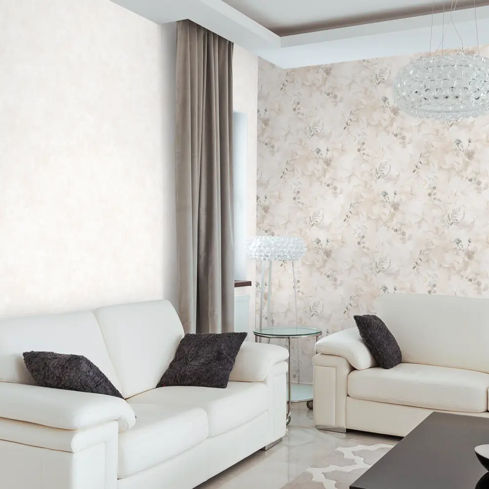 Обои флизелиновые Ateliero Mirage бежевые 1.06 м 989871 82748646 STLM-2146089 - Вид №3