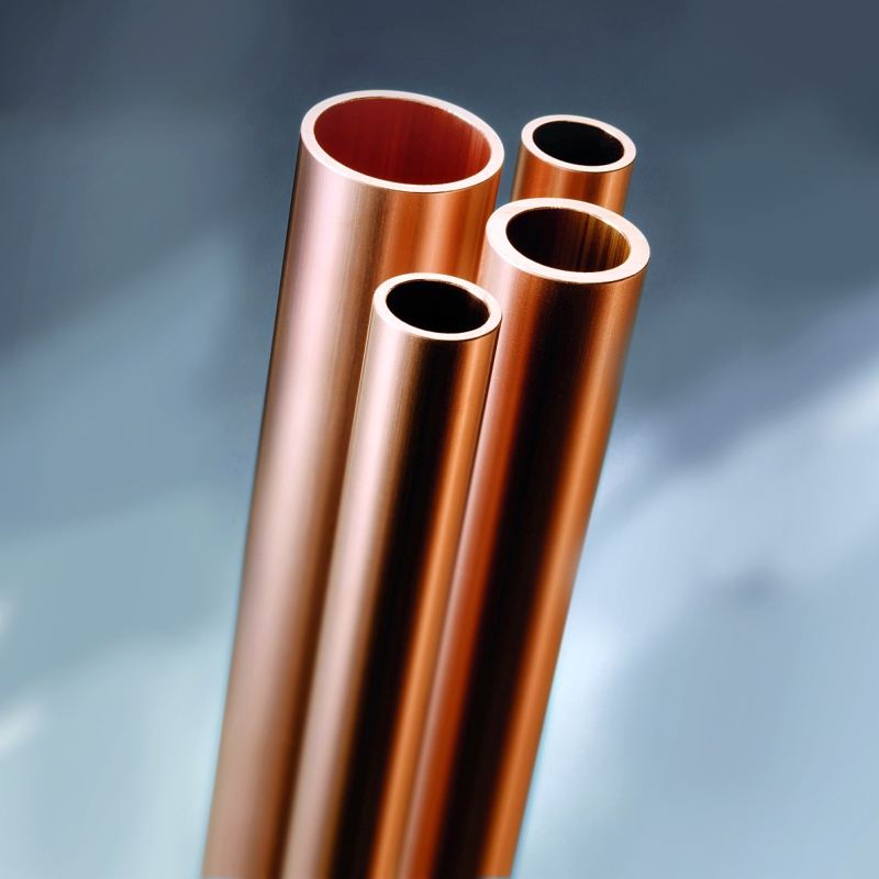 Труба медная неотожженная WIELAND 10х1мм штанга 5м 433410100